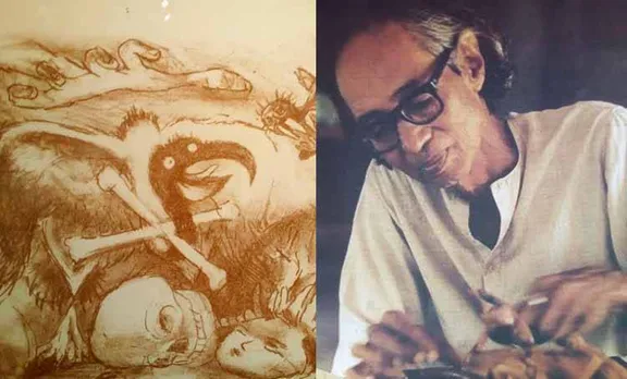 somnath hore, artist, j. binduraj
