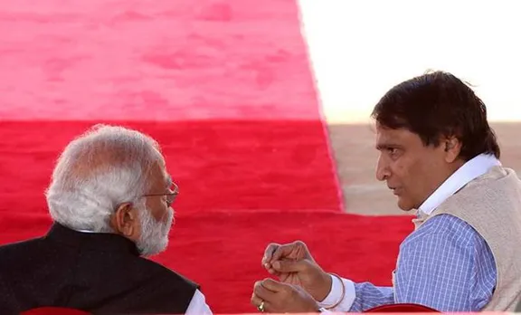 Suresh Prabhu, Narendra Modi, Railway Minister
