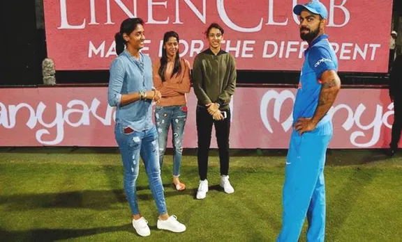 Virat Kohli, Smriti Mandhaha, Harmanpreet Kaur, sports news, cricket, Indian Express