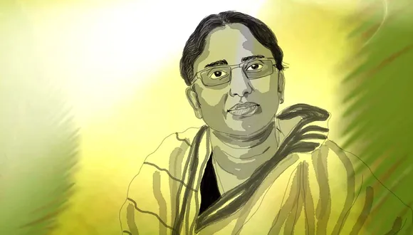 Congress Leader from Kerala - Shanimol Usman - Illustration