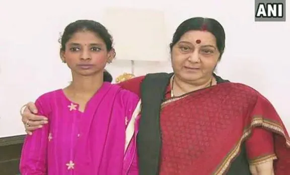 MEA, വിദേശകാര്യ മന്ത്രാലയം, Sushama Swaraj, സുഷമ സ്വരാജ്, Geeta, ഗീത, geeta, sushma swaraj, geeta parents, sushma swaraj geeta, geeta news, pakistan, minister of external affairs, bajrangi bhaijan