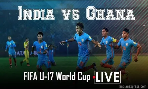 അണ്ടര്‍ 17 ലോകകപ്പ്; പ്രതീക്ഷകളും സ്വപ്‌നങ്ങളും അവസാനിച്ചു; ഘാനയോട് ഇന്ത്യയ്ക്ക് 4-0 ന്റെ തോൽവി