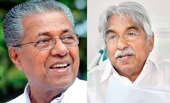 Pinarayi Vijayan, Oomman Chandy