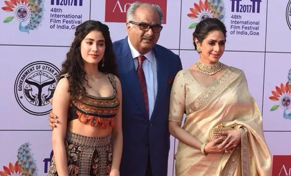 ഐഎഫ്എഫ്ഐയിൽ അമ്മ ശ്രീദേവിയെക്കാൾ തിളങ്ങിയത് ജാൻവി