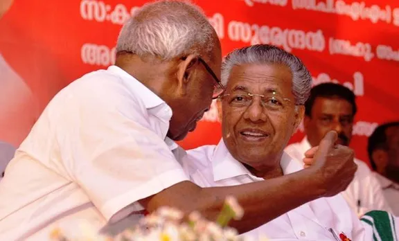 pinarayi vijayan and mm mani at kattappana