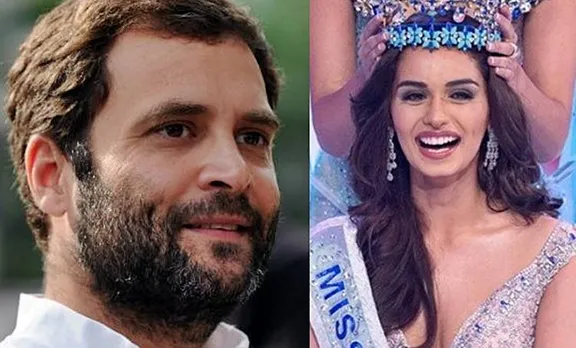 'ചുറുചുറുക്കുളള യുവതയുടെ കൈയിലാണ് ഇന്ത്യയുടെ ഭാവി'; ലോകസുന്ദരിയെ വാഴ്ത്തി രാഹുല്‍ ഗാന്ധി