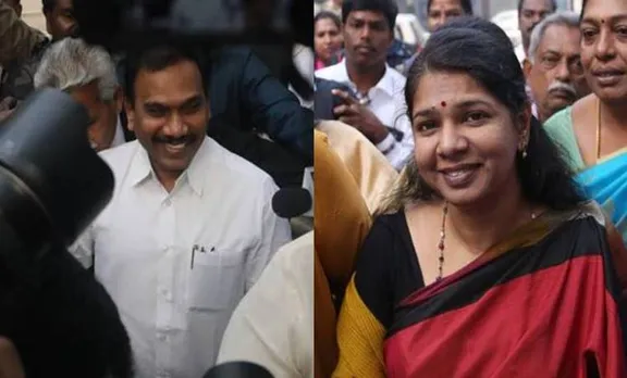 a raja and kanimozhi in 2G scam case