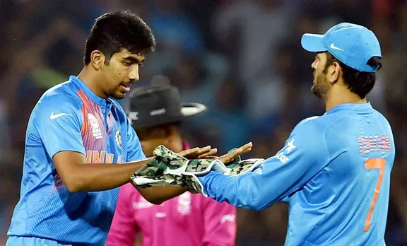 ടീമിന്റെ എല്ലാ സമ്മർദങ്ങളും ധോണി ഏറ്റെടുക്കുകയായിരുന്നു: ജസ്പ്രീത് ബുംറ