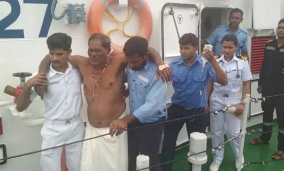 ഓഖി ചുഴലിക്കാറ്റ്: 11 മത്സ്യത്തൊഴിലാളികളെ കൂടി രക്ഷപ്പെടുത്തി