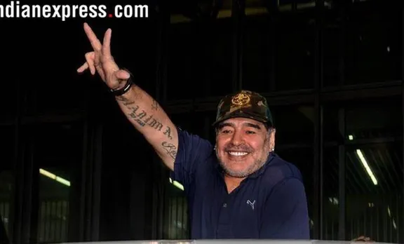 'ഞാൻ ഫുട്ബോൾ ദൈവമല്ല, അങ്ങനെ വിളിക്കരുത്': മറഡോണ കൊൽക്കത്തയോട്