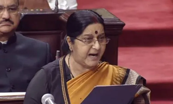 കുൽഭൂഷണിന്റെ കുടുംബത്തോട് പാക്കിസ്ഥാൻ മനുഷ്യത്വം കാട്ടിയില്ല: സുഷമ സ്വരാജ്