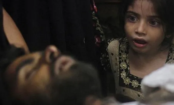 നീറ്റലായി കത്തിയമരുന്ന സിറിയ, രണ്ടാഴ്ചയില്‍ മരിച്ചത് 185 കുട്ടികളടക്കം 340 പേര്‍