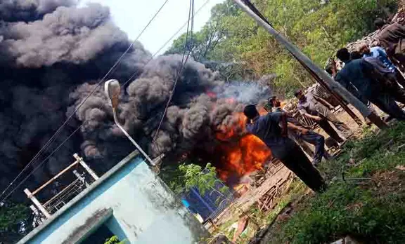 fire , ksrtc,depot