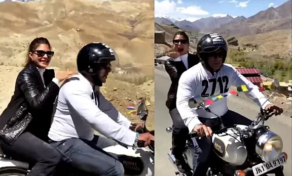 'ഡഗ് ഡഗ്' ശബ്ദത്തിന്‍റെ താളത്തില്‍ സല്‍മാനും ജാക്വിലിനും ലഡാക്കിലേക്ക് പുറപ്പെട്ടു