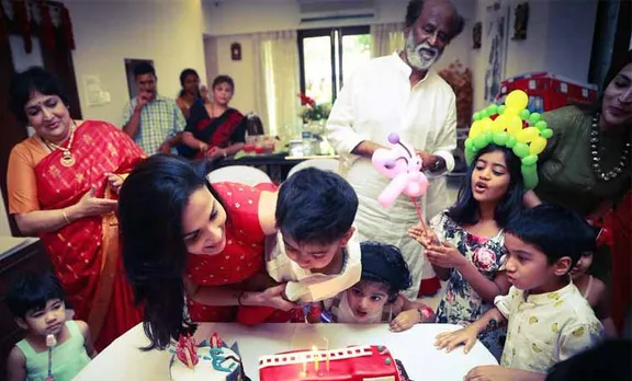 Rajnikanth Grandson Brithday Featured
