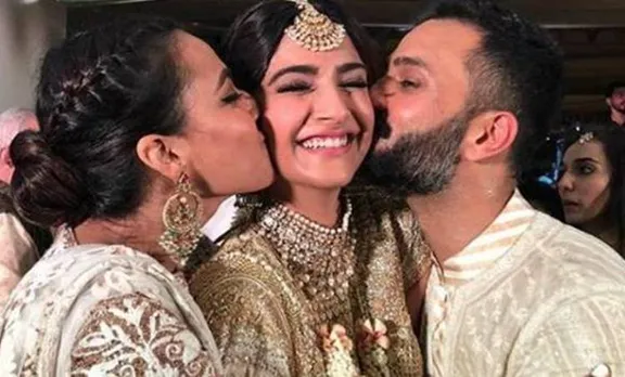 Swara Bhaskar, Sonam Kapoor, Anand Ahuja