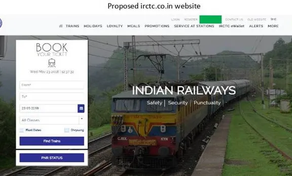 ട്രെയിന്‍ ടിക്കറ്റുകള്‍ ഇനി എളുപ്പത്തില്‍ ബുക്ക് ചെയ്യാം; പുതുക്കിയ മുഖവുമായി ഐആര്‍സിടിസി