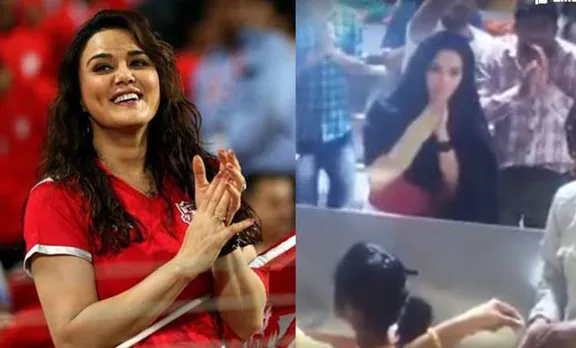 മൽസരത്തിന് മുമ്പ് മുഖം മറച്ച് പ്രീതി സിന്റയുടെ ക്ഷേത്ര സന്ദര്‍ശനം; വീഡിയോ ഫെയ്‌സ്ബുക്കിലിട്ട് പൂജാരി