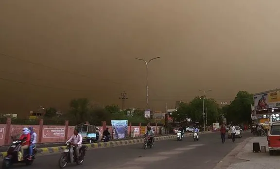 Rajasthan, Rajasthan dust storm, Vasundhara Raje, Rajasthan rains, Rajasthan deaths, Rajasthan storm, Indian Express