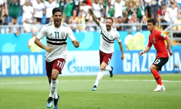 Fifa World Cup 2018 ദക്ഷിണ കൊറിയയെ തകര്‍ത്ത് മെക്‌സിക്കോ (2-1)