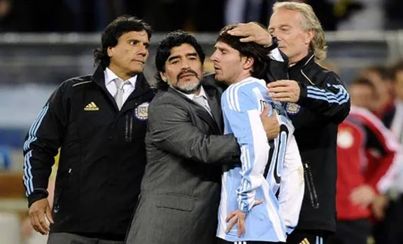 "വിമര്‍ശനങ്ങളെ മറക്കുക, ആസ്വദിച്ച് കളിക്കുക, മെസി ഒന്നും തെളിയിക്കേണ്ടതില്ല": മറഡോണ