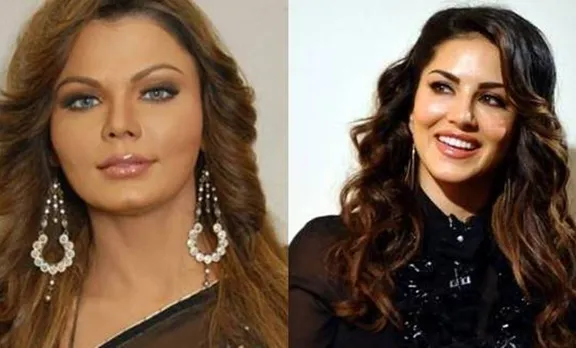 Rakhi Sawant, Sunny Leone