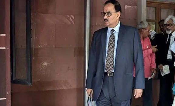 Central Bureau of Investigation Chief Alok Verma arrives at Supreme Court in connection with the Manipur fake encounter case in New Delhi on Monday PTI