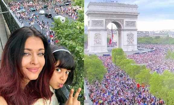FIFA World Cup Aishwarya Rai at Paris