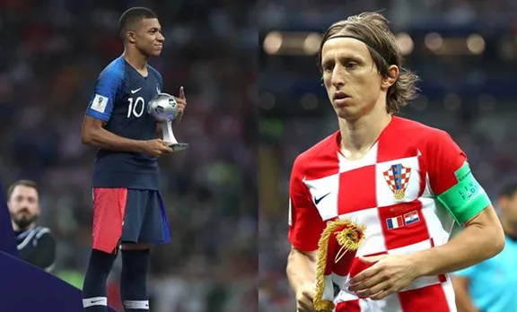 ഗോള്‍ഡന്‍ ബോള്‍ ലൂക്കാ മോഡ്രിച്ചിന്; എംബാപ്പെ മികച്ച യുവതാരം