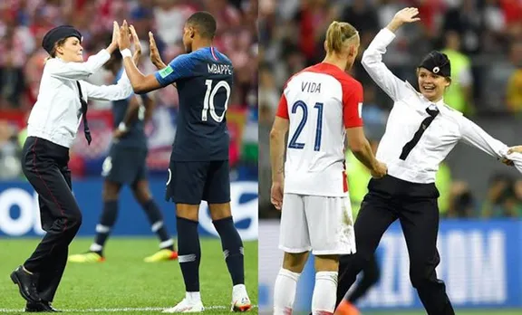 'ലൈക്ക് അടിക്കാന്‍ അനുവദിക്കണം'; ഫൈനലിനിടെ ഗ്രൗണ്ടില്‍ അതിക്രമിച്ച് കയറി വനിതകളുടെ പ്രതിഷേധം