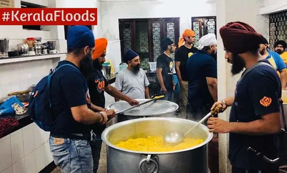 Kerala Floods Sikh Langar