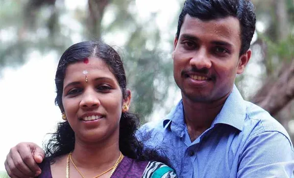 Kerala Rains Nurse Lini husband Sajeesh donates one month salary to CM Flood Relief fund