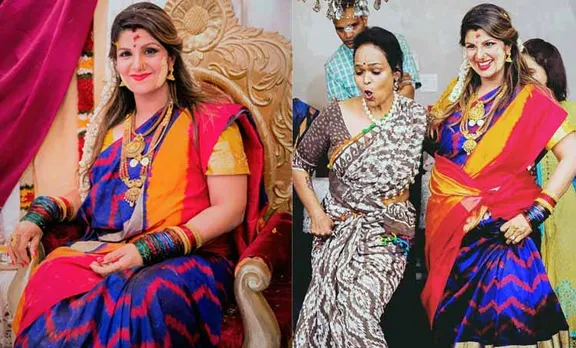 ഗര്‍ഭകാലം ആഘോഷമാക്കി നടി രംഭ; സീമന്ത ചടങ്ങില്‍ നൃത്തം ചെയ്യുന്ന ചിത്രങ്ങള്‍