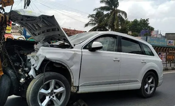 അമിതവേഗത: ഔഡി കാര്‍ നിയന്ത്രണം വിട്ടുണ്ടായ അപകടത്തില്‍ ഏഴ് പേര്‍ മരിച്ചു
