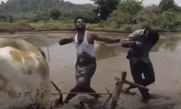 'മണ്ണിന്റെ മണമുളള ചലഞ്ച്'; കീകി ചലഞ്ചില്‍ കിരീടം അണിഞ്ഞ് കര്‍ഷക സഹോദരങ്ങള്‍