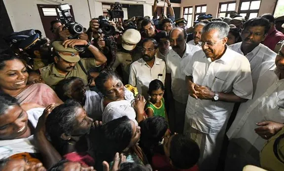 ദുരിതാശ്വാസ ക്യാമ്പുകൾ സന്ദർശിച്ച് പിണറായി വിജയൻ; വൈകിട്ട് അവലോകന യോഗം