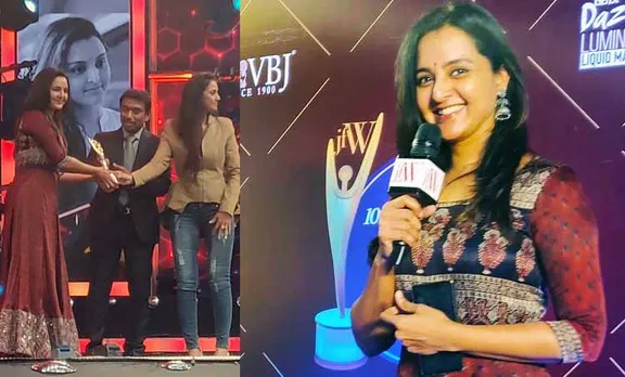 Manju Warrier Excellence in Cinema VBJJFWAwards