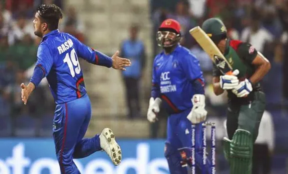 പിറന്നാൾ ദിനത്തിൽ താരമായി റാഷിദ് ഖാൻ; ബംഗ്ലാ കടുവകളെ അഫ്‌ഗാൻ മലർത്തിയടിച്ചു