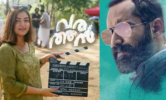 Team Varathan on producer Nazriya Nazim Fahad Faasil