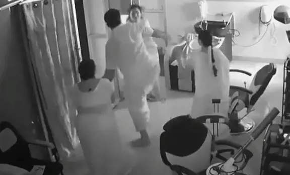 ബ്യൂട്ടി പാർലറിനകത്ത് യുവതിക്ക് ക്രൂരമർദ്ദനം; ഡിഎംകെ മുൻ കൗൺസിലർ അറസ്റ്റിൽ