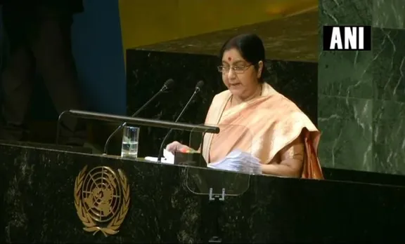 "പാക്കിസ്ഥാനുമായി ചർച്ചകൾ നിർത്തിവച്ചത് അവരുടെ സ്വഭാവം കാരണം" ; സുഷമാ സ്വരാജ്