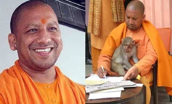 'ഹനുമാന്‍ സ്തുതി ചൊല്ലിയാല്‍ കുരങ്ങന്മാര്‍ ഒരിക്കലും കടിക്കില്ല'; കുരങ്ങ് ശല്യത്തില്‍ വലഞ്ഞ ജനങ്ങളോട് ആദിത്യനാഥ്