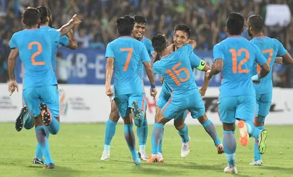 ഫുട്ബോൾ പോരാട്ടം; ചരിത്രത്തിൽ ആദ്യമായി ഇന്ത്യ ജോർദാനെ നേരിടും