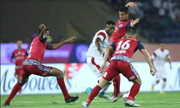 സമനില വിടാതെ ജംഷഡ്പൂർ; പോയിന്റ് പട്ടികയിൽ തലയുയർത്തി നോർത്ത് ഈസ്റ്റ്