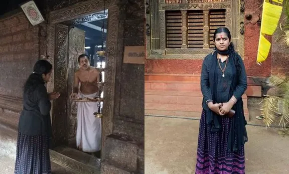 ജീവന് ഭീഷണി: ശബരിമല കയറാൻ മാലയിട്ട രേഷ്മ നിശാന്ത് ജോലി രാജിവെച്ചു