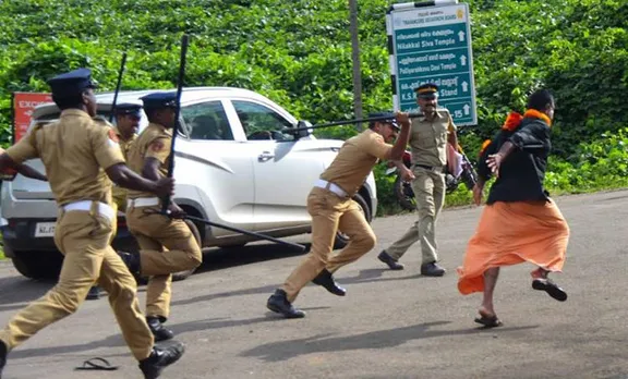 sabarimala protest