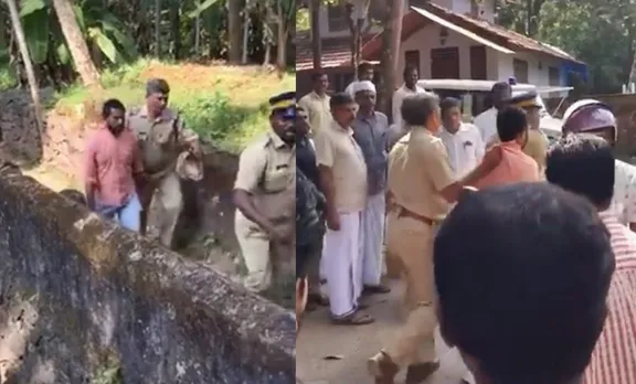 പള്ളി തെരഞ്ഞെടുപ്പിനിടെ ബാലറ്റ്​ പെട്ടി എടുത്ത്​ ഓടിയ എ.പി പ്രവര്‍ത്തകനെ പൊലീസ് ഓടിച്ചിട്ട് പിടികൂടി