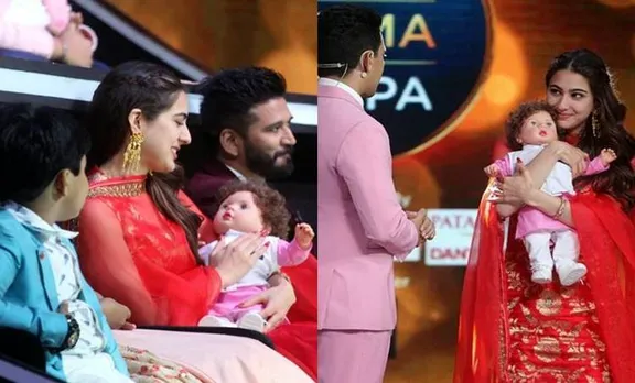 തൈമൂര്‍ ഡോള്‍ സമ്മാനം കിട്ടിയ സന്തോഷത്തില്‍ സാറ അലി ഖാന്‍