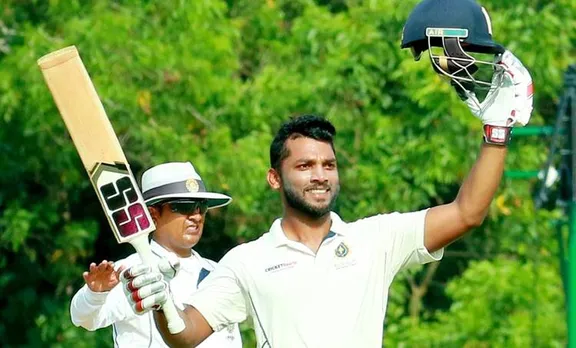 193 റണ്‍സുമായി വിഷ്ണു വിനോദ്, കേരളത്തിന് 455 റണ്‍സ്; ക്ലൈമാക്‌സില്‍ ആവേശം