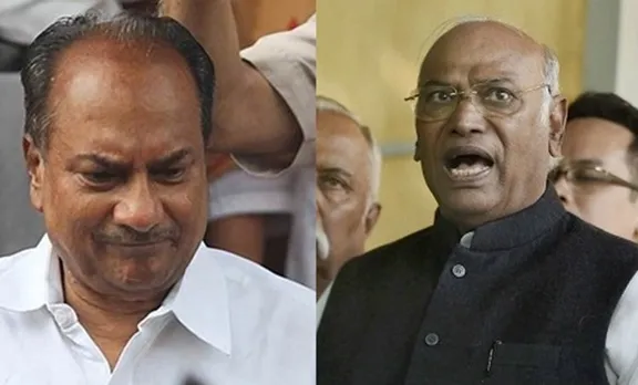 എ.കെ ആന്റണി മധ്യപ്രദേശിലേക്ക്, ഖാര്‍ഗെ ചത്തീസ്‍ഗഡിലേക്ക്; കോണ്‍ഗ്രസിന് വിശ്രമിക്കാന്‍ സമയമായില്ല